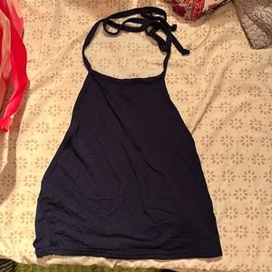 Boohoo halter crop top